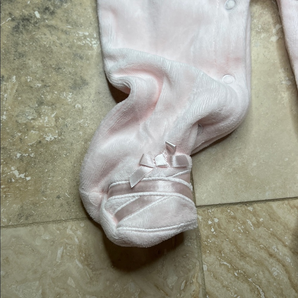 Pink Ruffled Kids One Piece - Picture 3 of 4